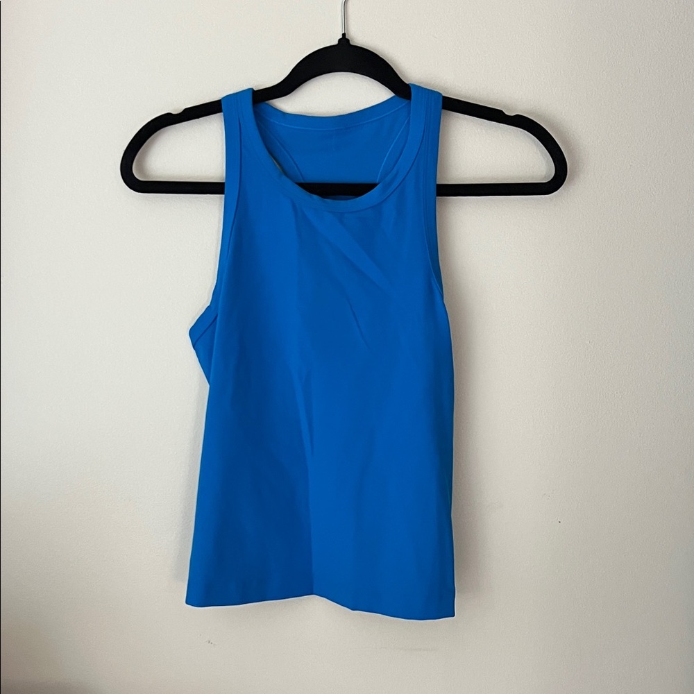 lululemon athletica Vibrant Blue Tank Top